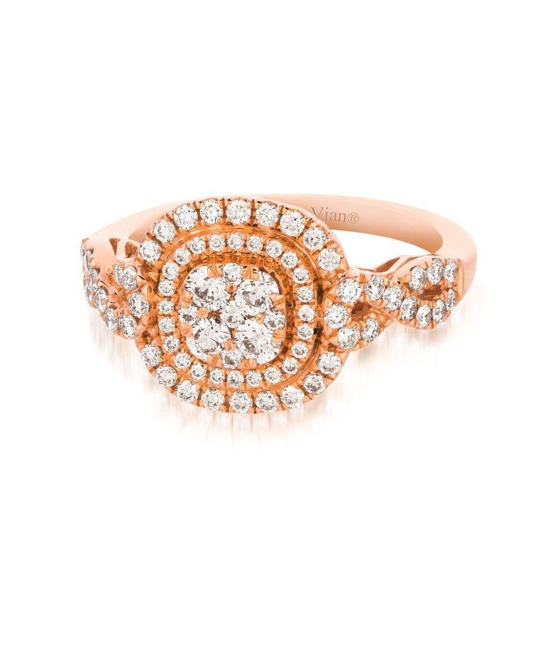 Le Vian White Ladies Strawberry And Vanilla Ring for men