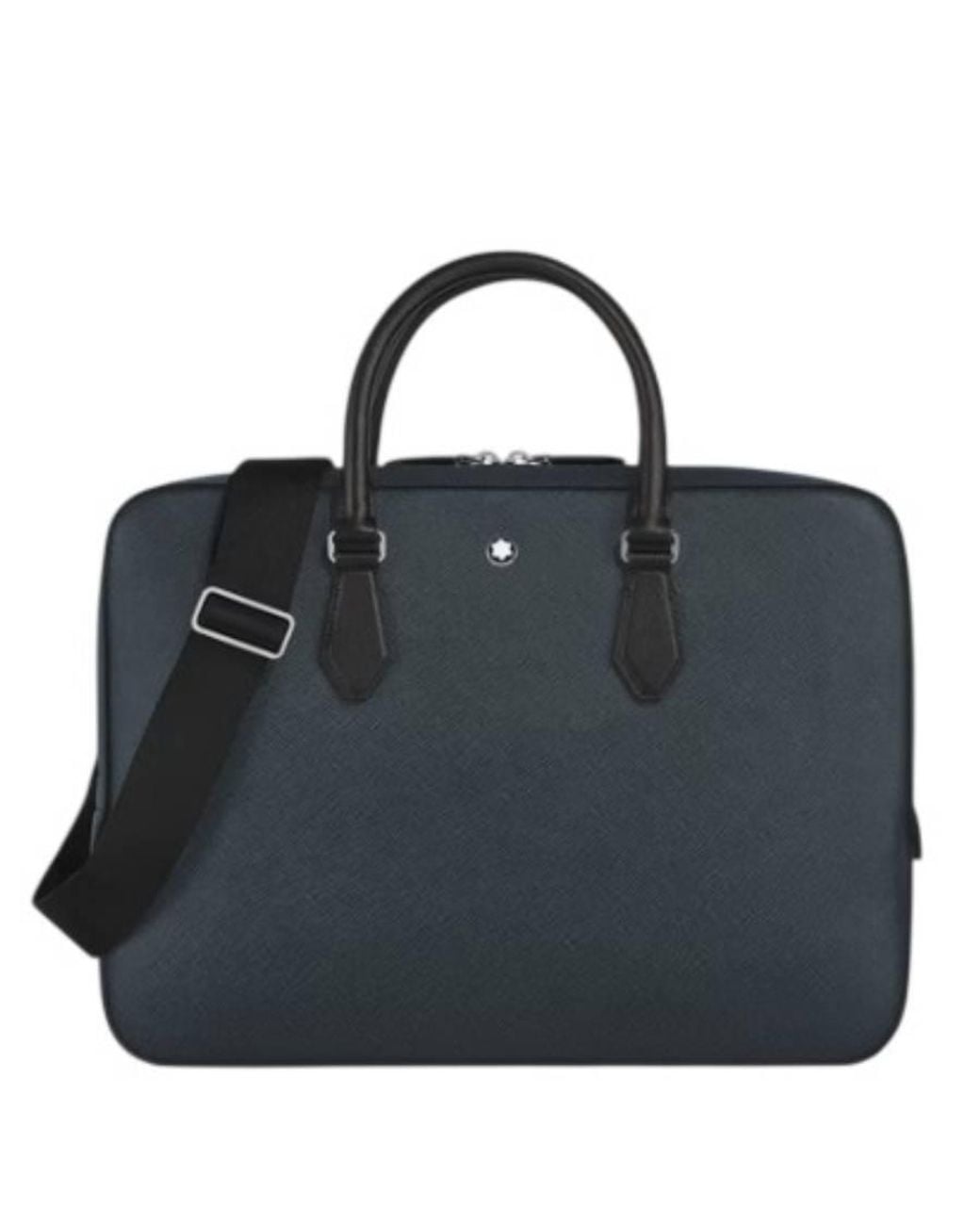 Montblanc Black Sartorial Thin Leather Document Case for men