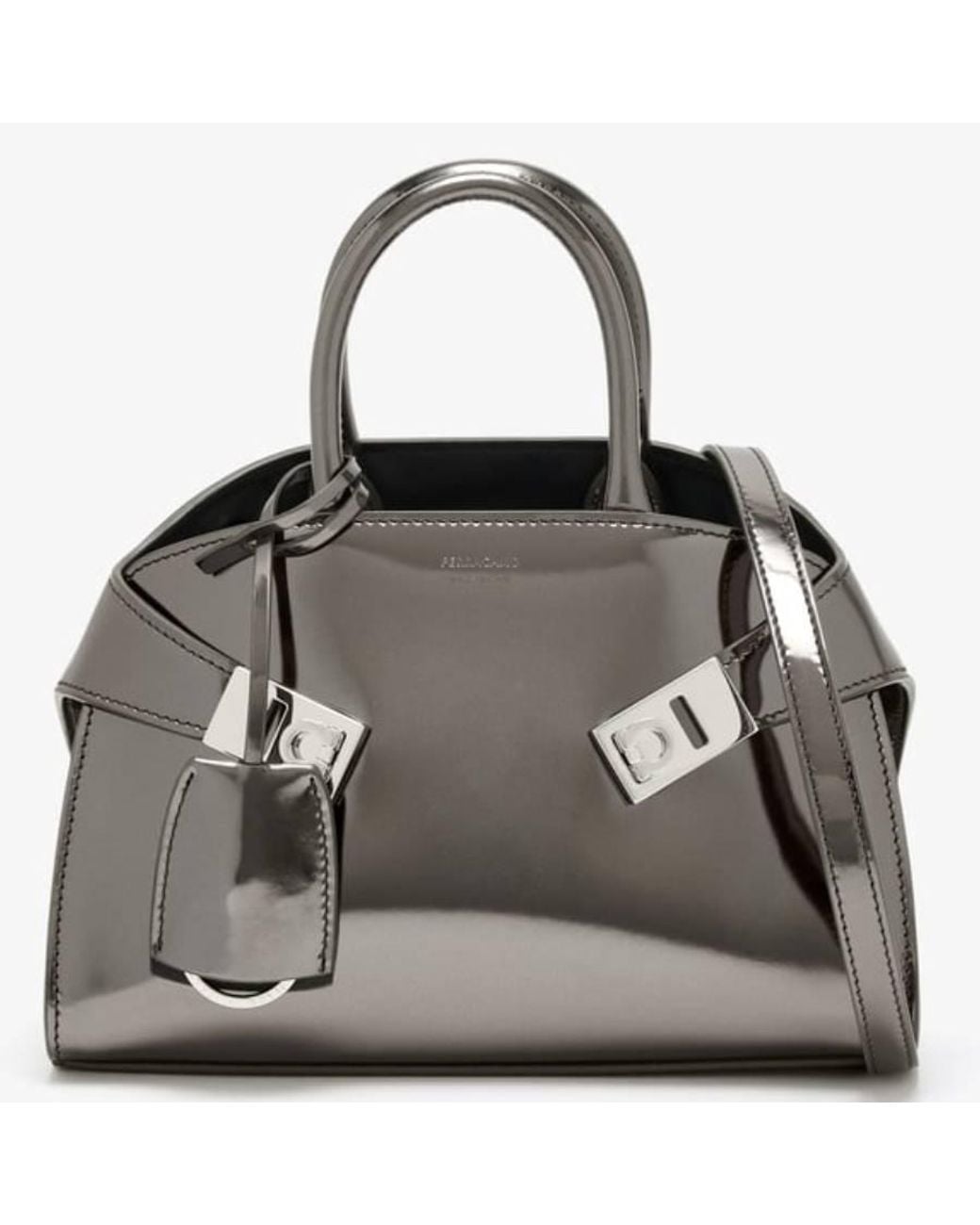 Ferragamo Black Hug Xs Compact Hug Bag for men
