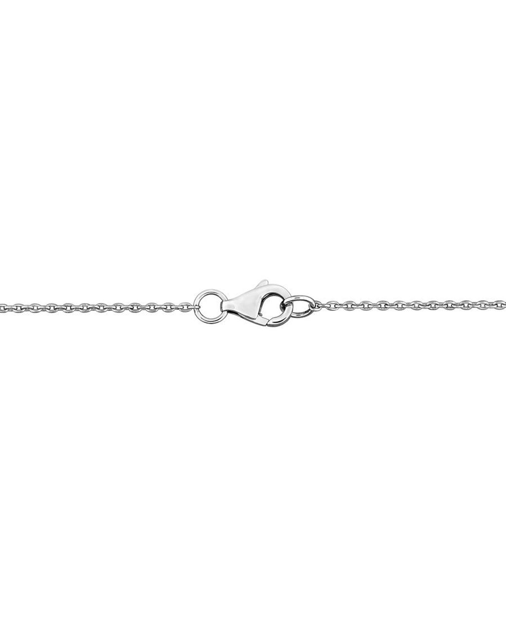Created Forever Metallic 4 1/5 Ct Tw Pear-Shaped And Round-Cut Lab-Grown Diamond Necklace for men