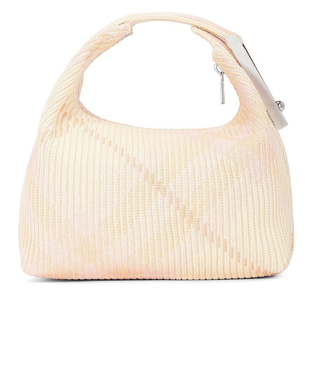 Burberry Natural Mini Peg Check Duffle Bag for men