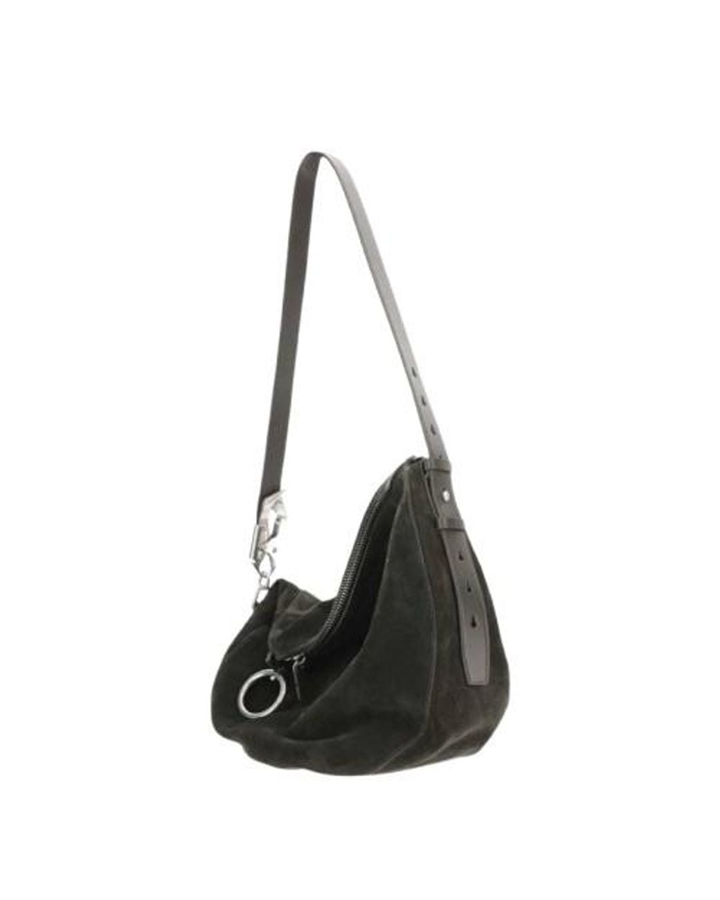 Burberry Black Loch Medium Knight Bag