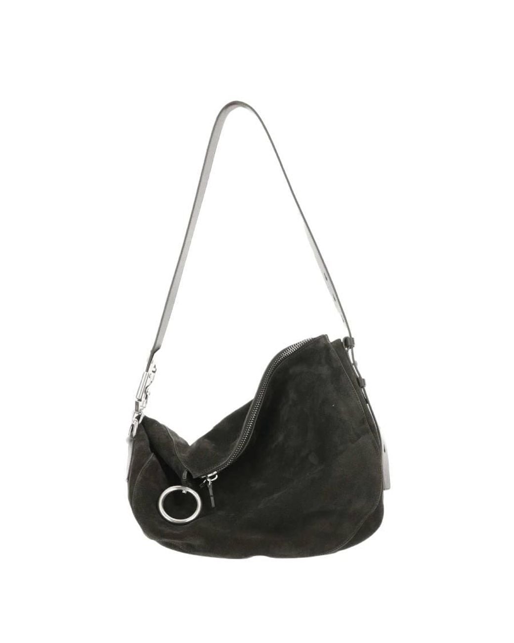 Burberry Black Loch Medium Knight Bag