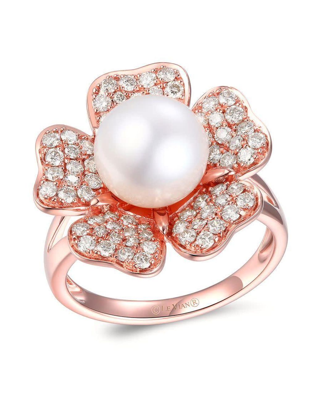 Le Vian Pink Ladies Pearls Rings Set for men