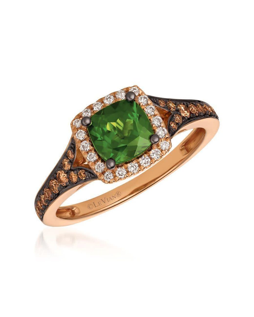 Le Vian Green Ladies Pistachio Diopside Rings Set for men