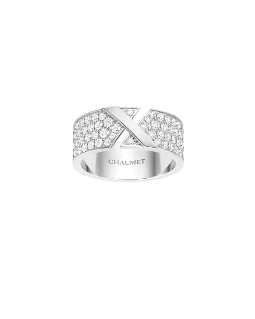 Chaumet Metallic 18K Liens Evidence Diamond Ring