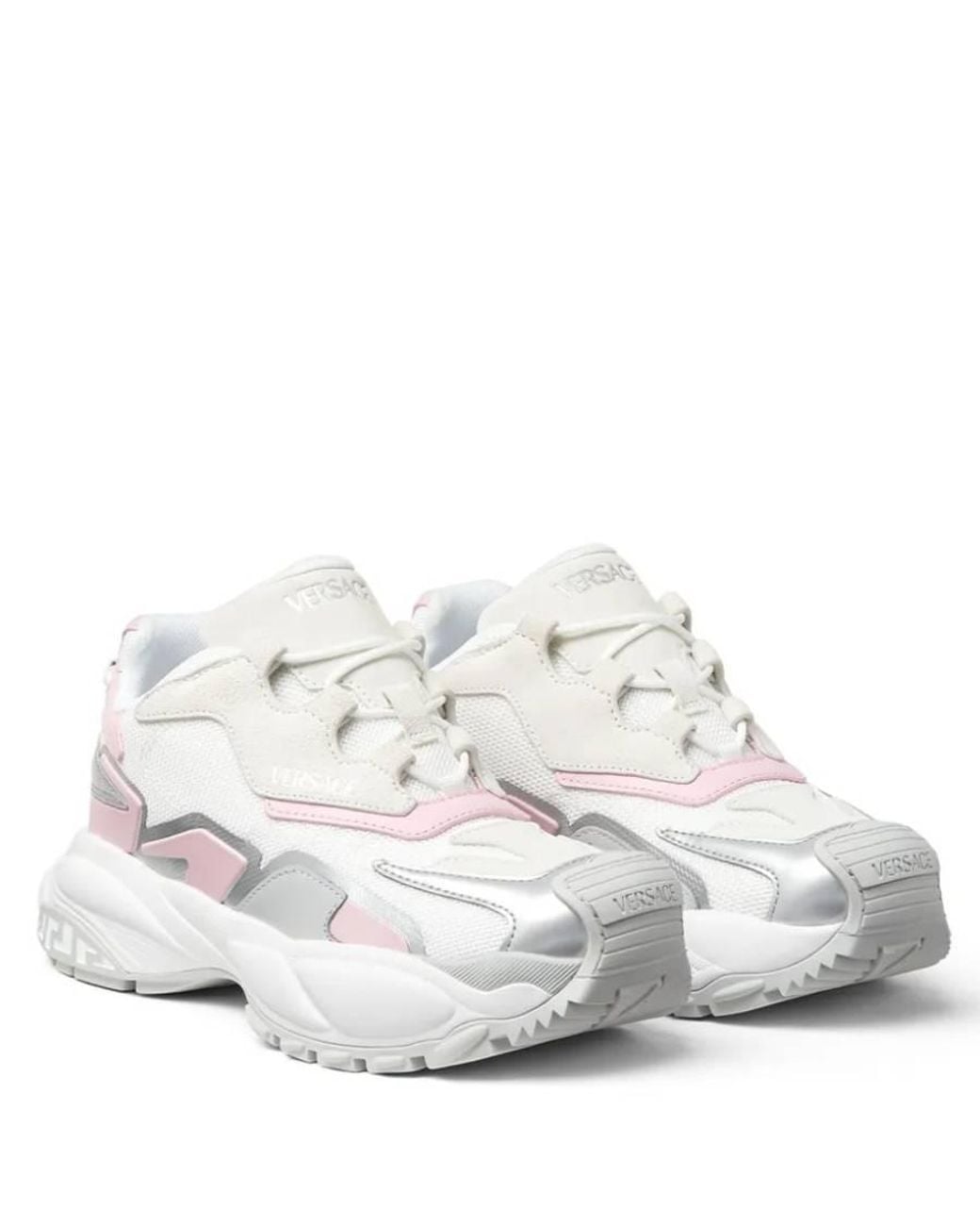 Versace White Mercury M Vs 04 Sneakers, Brand Size 36 Us for men