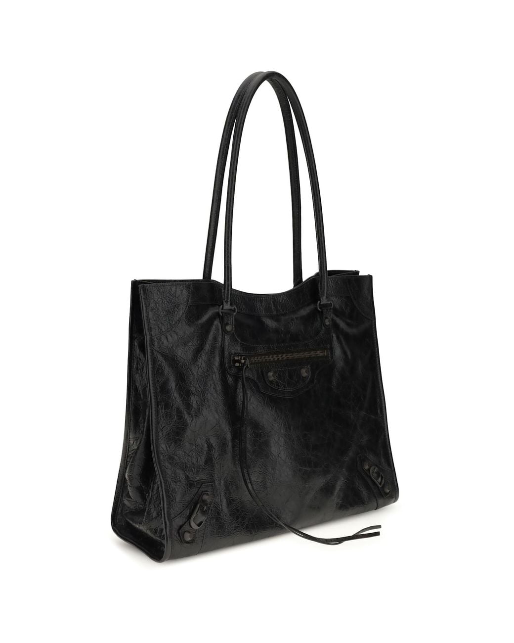 Balenciaga Black Le City Tote Bag for men
