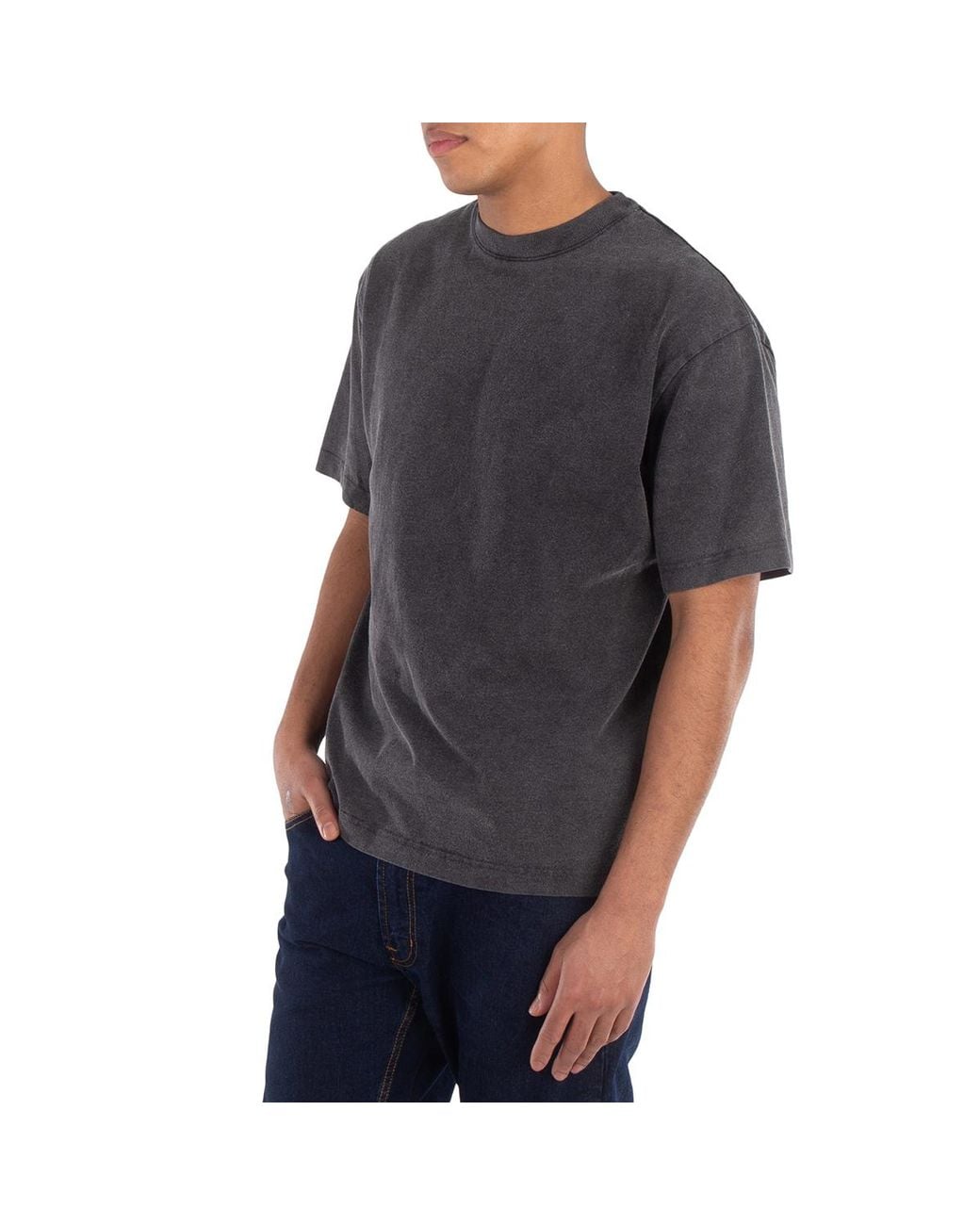 Axel Arigato Gray Logo-Print T-Shirt for men