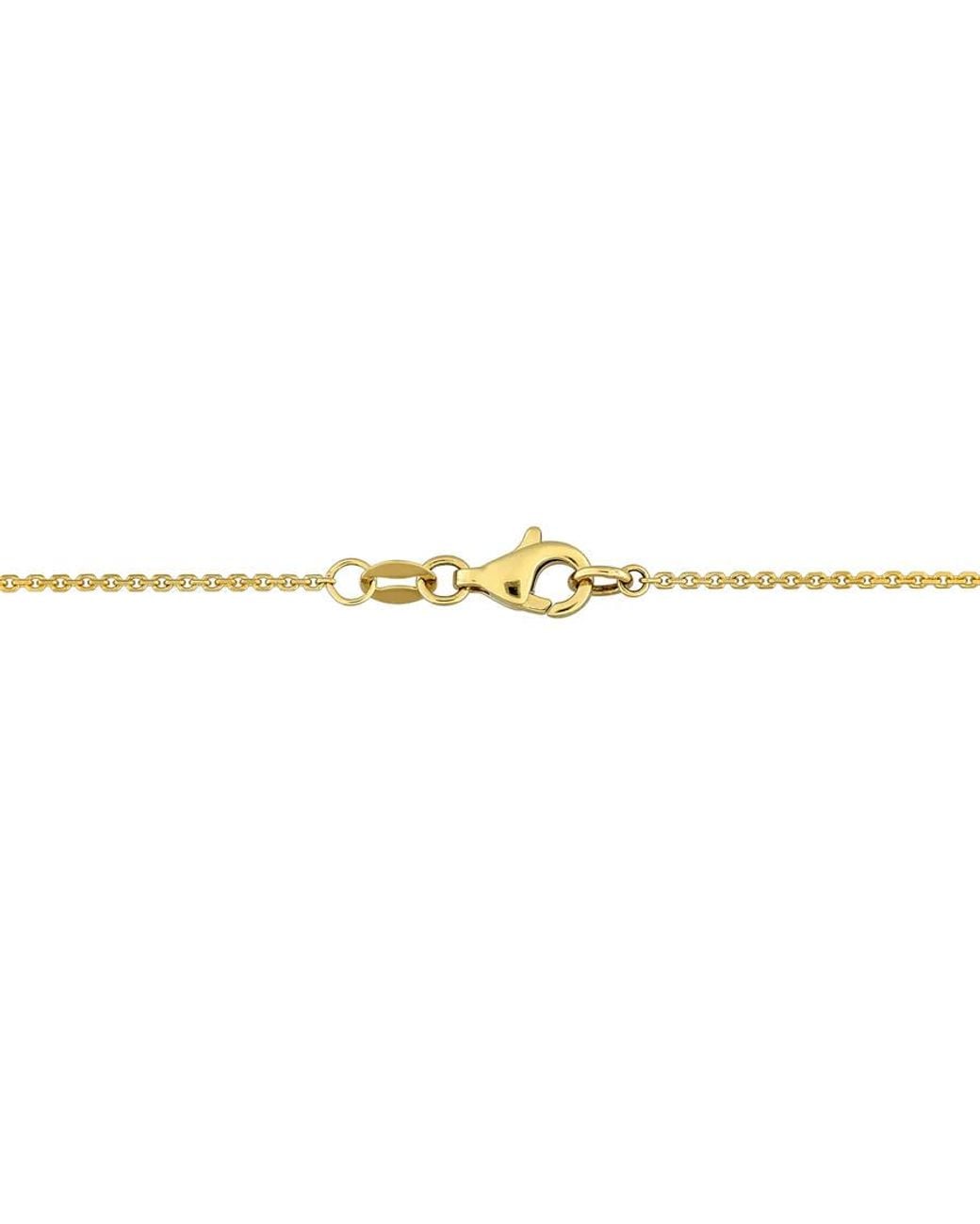 Created Forever Metallic 3/5 Ct Tw Lab-Grown Diamond Station Necklace for men