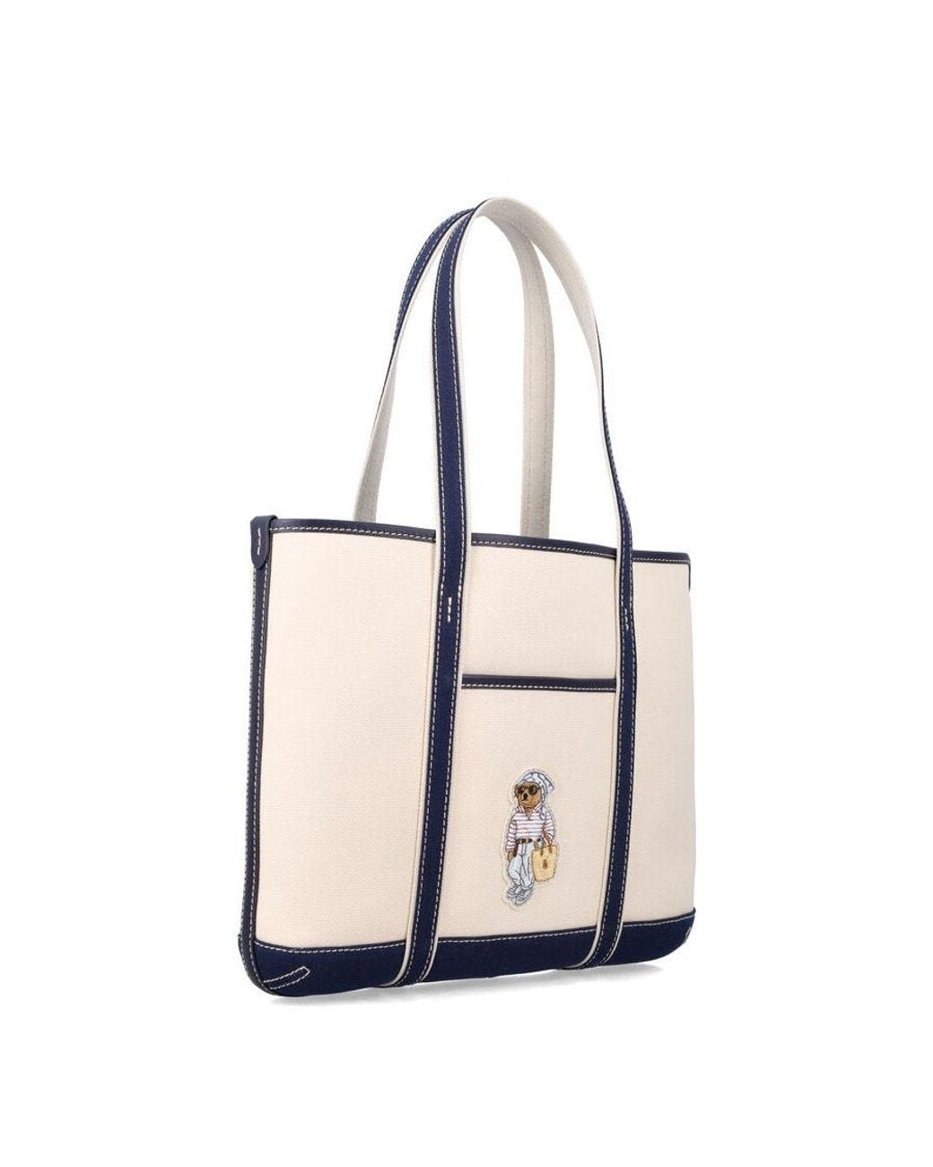 Polo Ralph Lauren Natural Polo Bear Canvas Small Shopper Tote for men