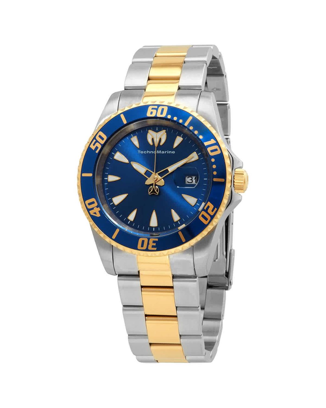 TechnoMarine Sea Manta Quartz Blue Dial Watch in Metallic for Men | Lyst