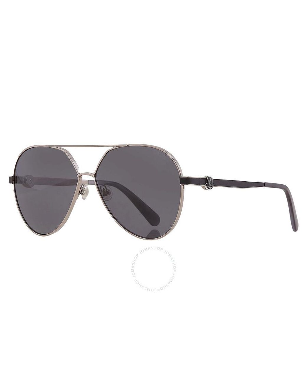 MONCLER　ML0263 14Q VIZTA　サングラス シルバー ブラック MONCLER ML0263 14Q VIZTA サングラス シルバー ブラック