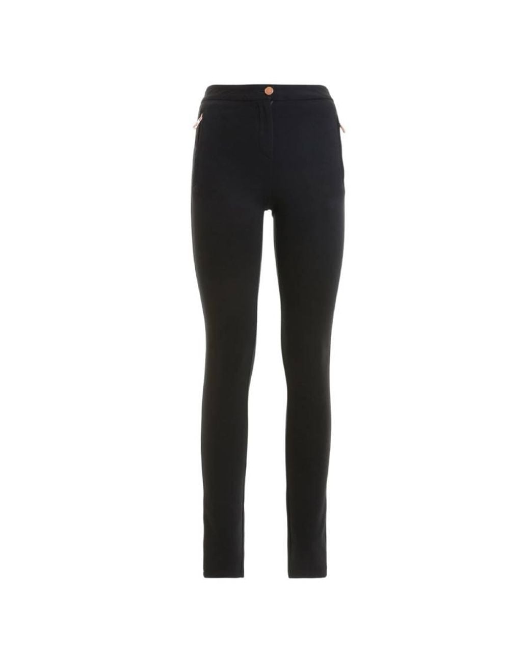 Roberto Cavalli Black High-Waist Jersey Leggings, Brand Size 38 Us for men