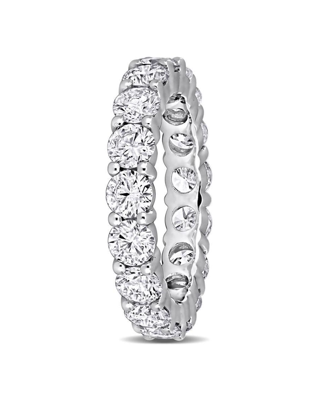 Created Forever Metallic 5Ct Tw Lab-Grown Diamond Eternity Ring for men