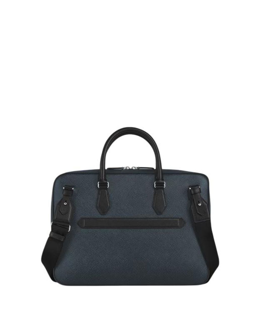 Montblanc Black Sartorial Thin Leather Document Case for men