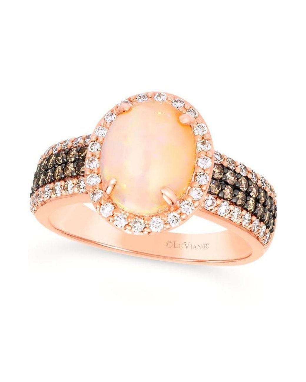 Le Vian Pink Neopolitan Opal Rings Set for men