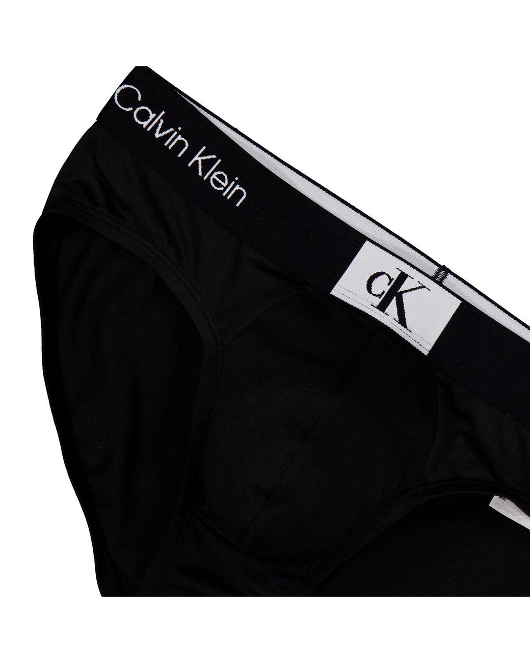 Calvin Klein Black Solid Hipster Briefs for men