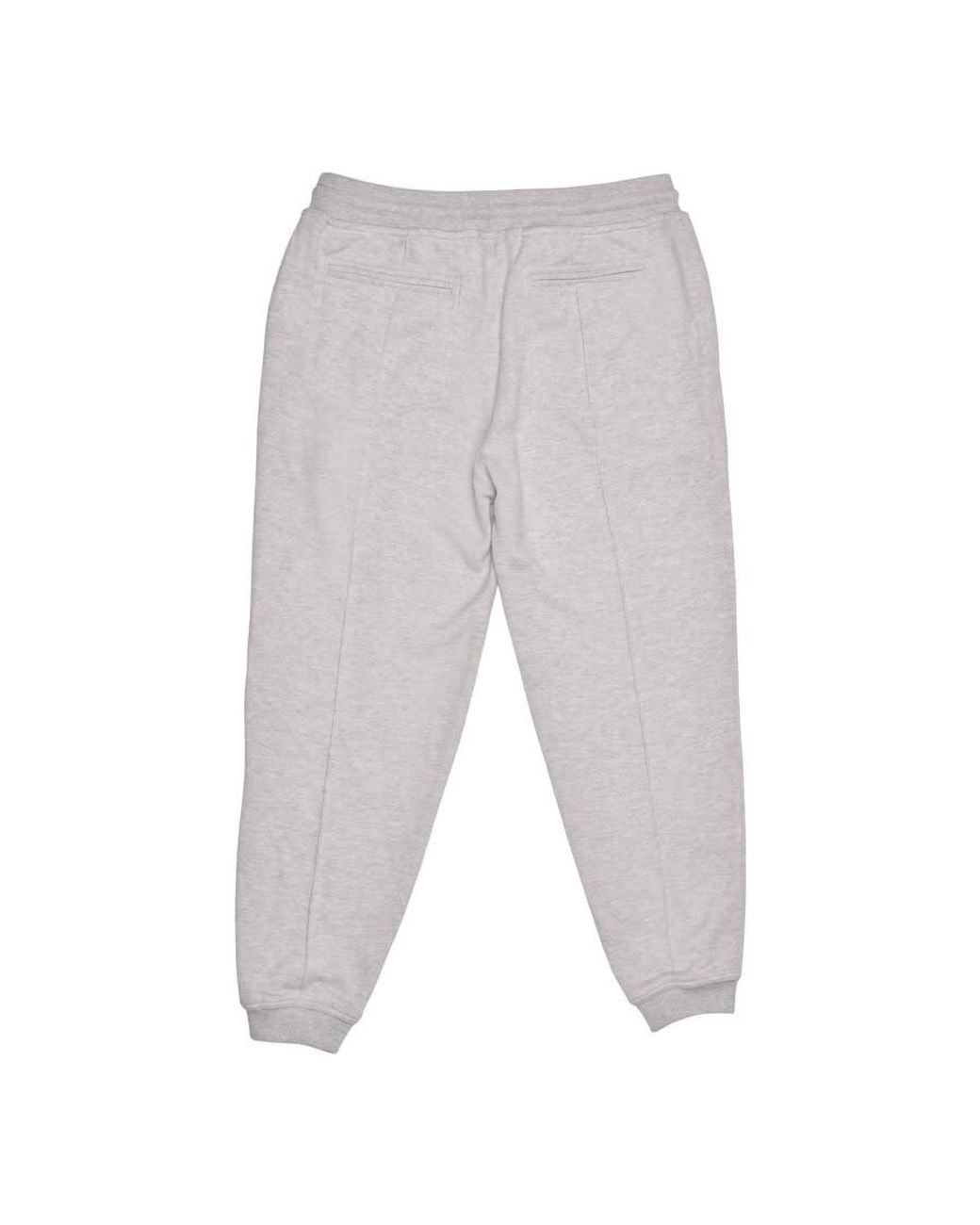 Brunello Cucinelli Gray Cashmere Athletic Trousers for men