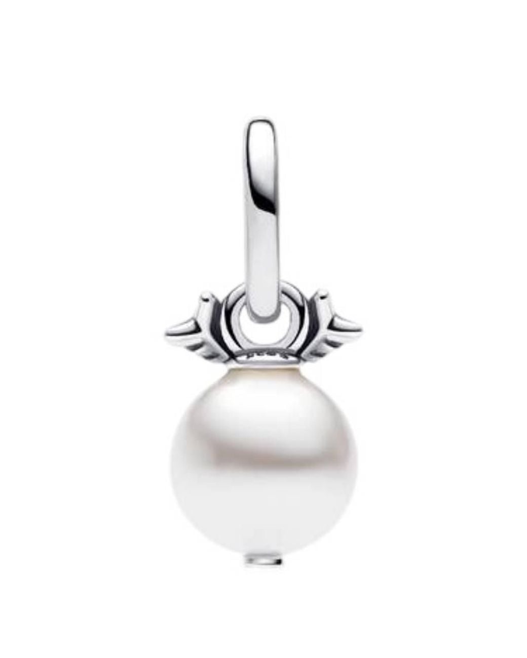 Pandora White Sterling Sillver Pearl & Arrows Mini Dangle Charm for men