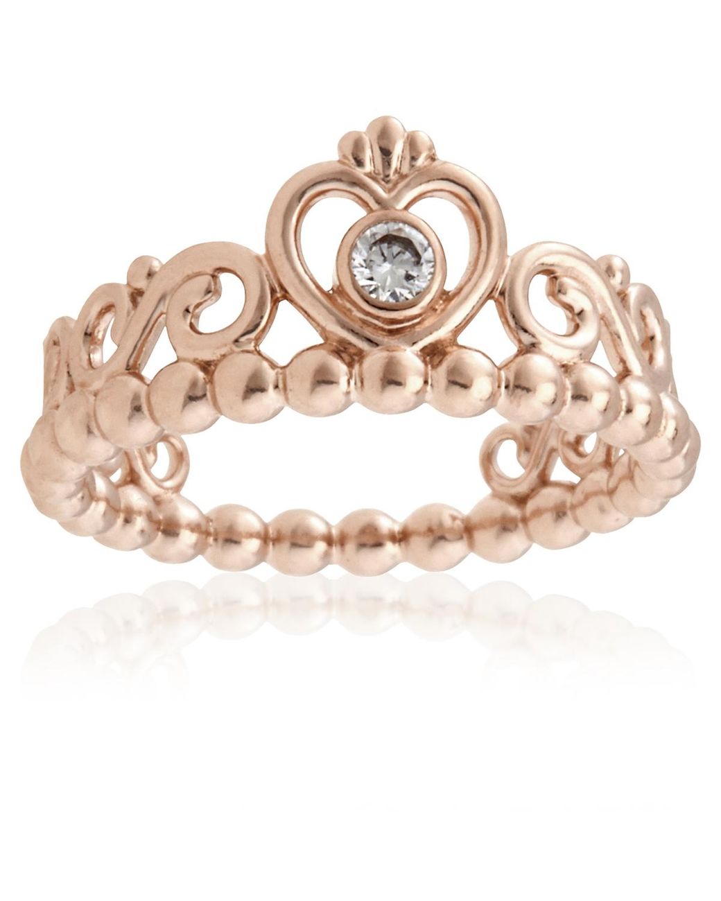 Pandora Metallic Princess Tiara Crown Ring for men