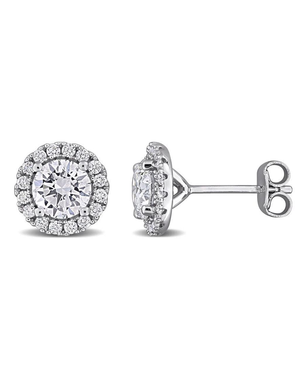 Created Forever Metallic 2 Ct Lab Grown Diamond Tw Fashion Post Earrings for men