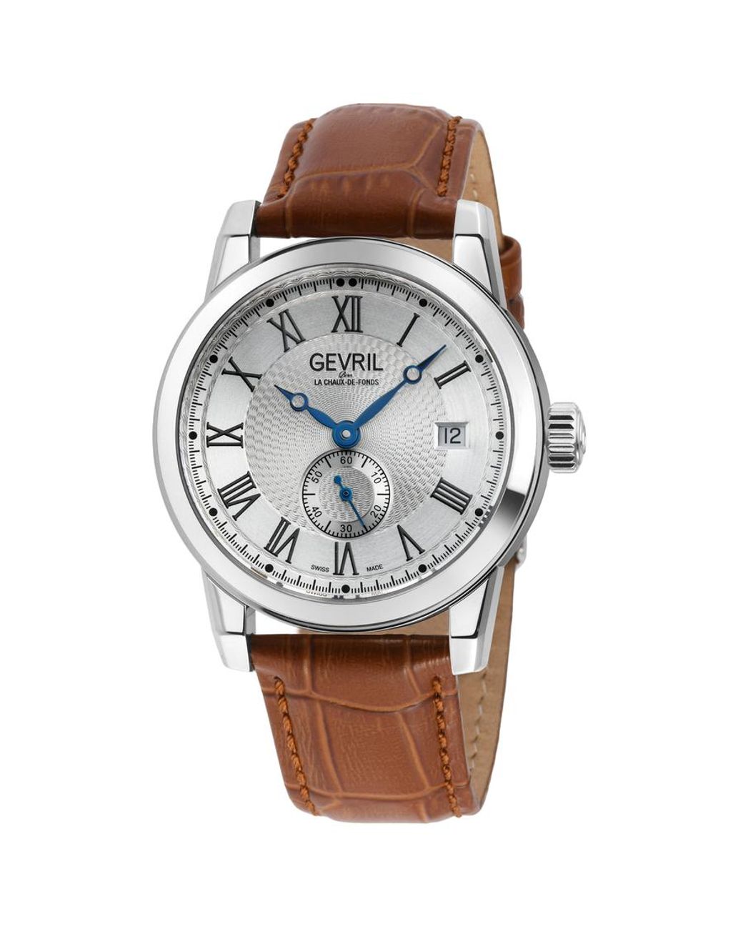 Gevril Madison Automatic Silver Dial Watch for Men Lyst