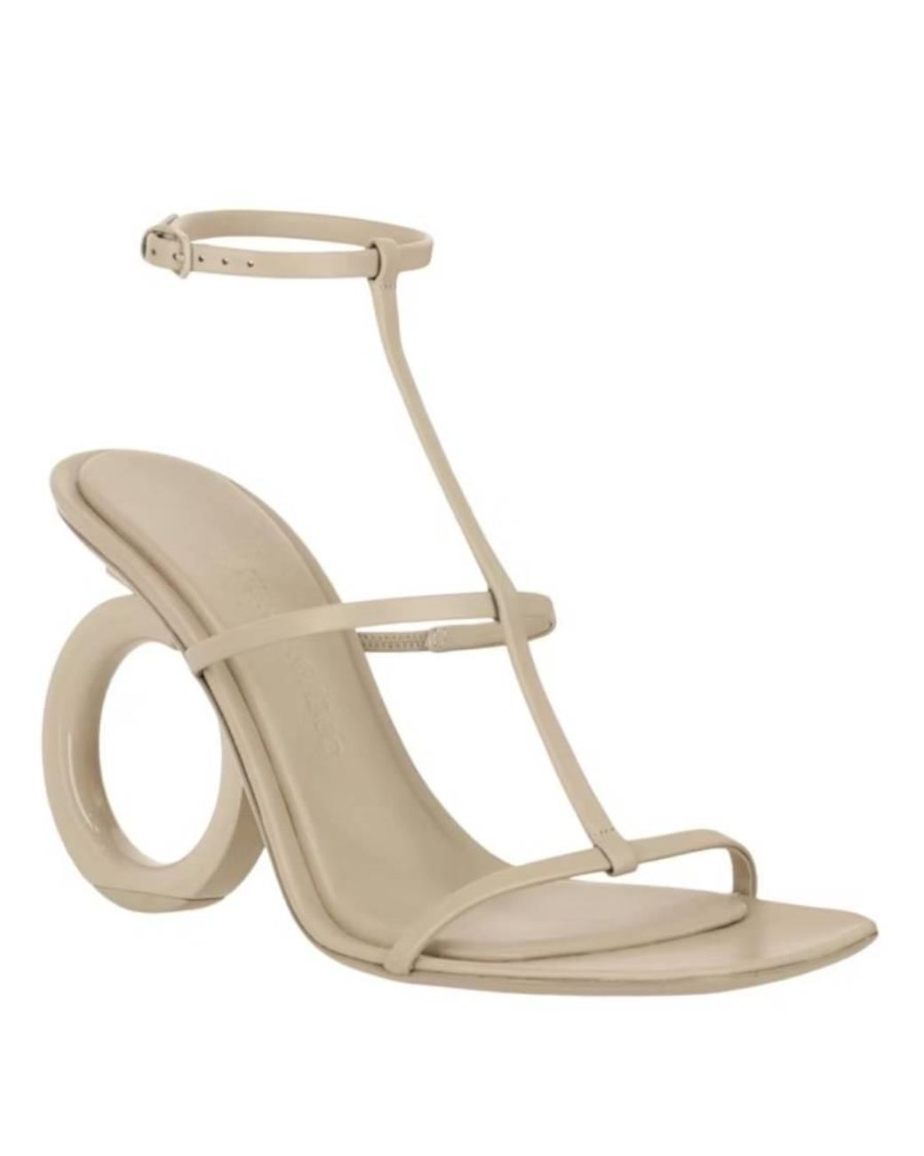 Ferragamo Metallic Elina T-Strap Gancini Sandals for men