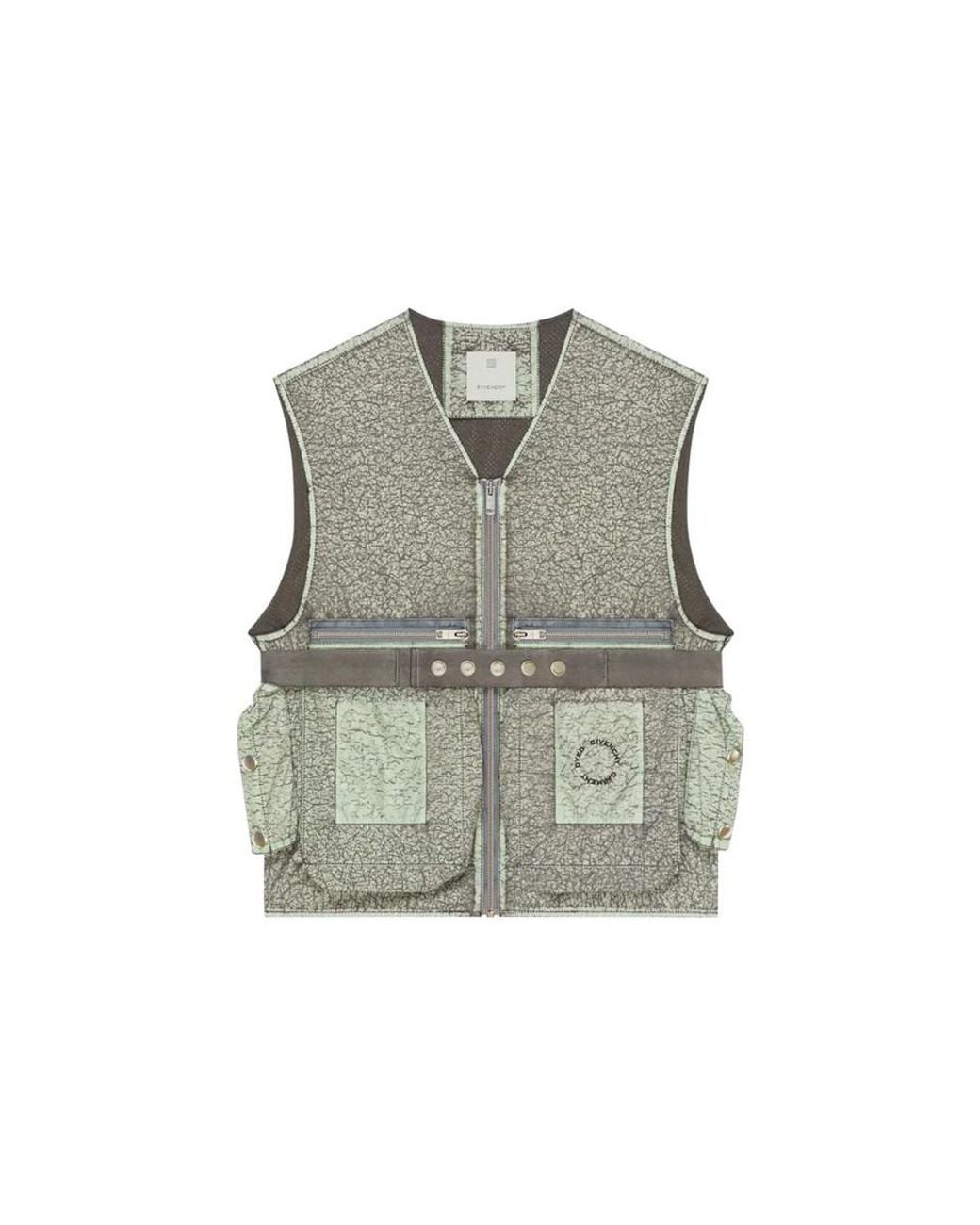 Givenchy Green Radio Vest Medium, Brand Size 54 (Us for men