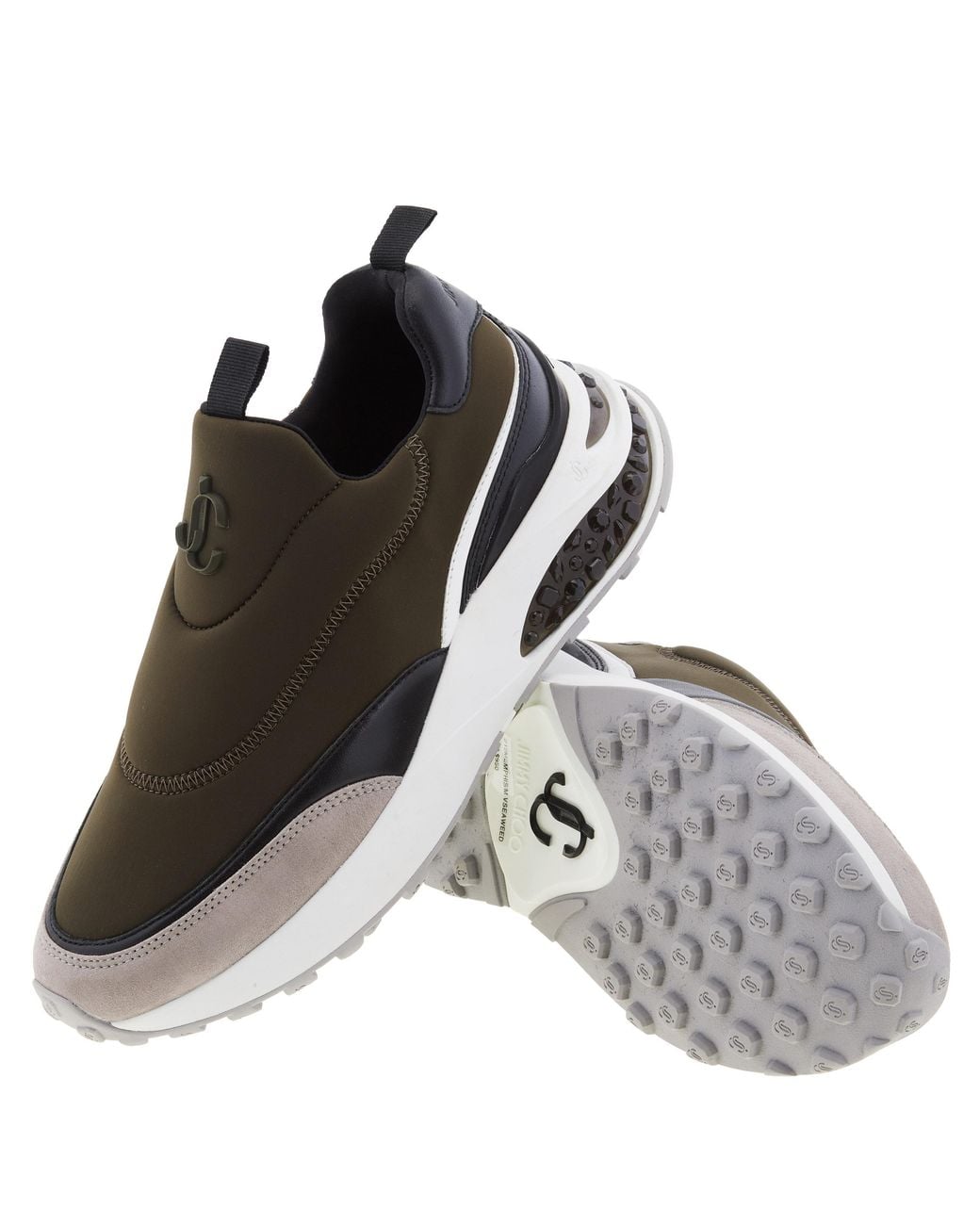 Jimmy Choo Brown Memphis/M Slip-On Sneakers, Brand Size 39 Us for men