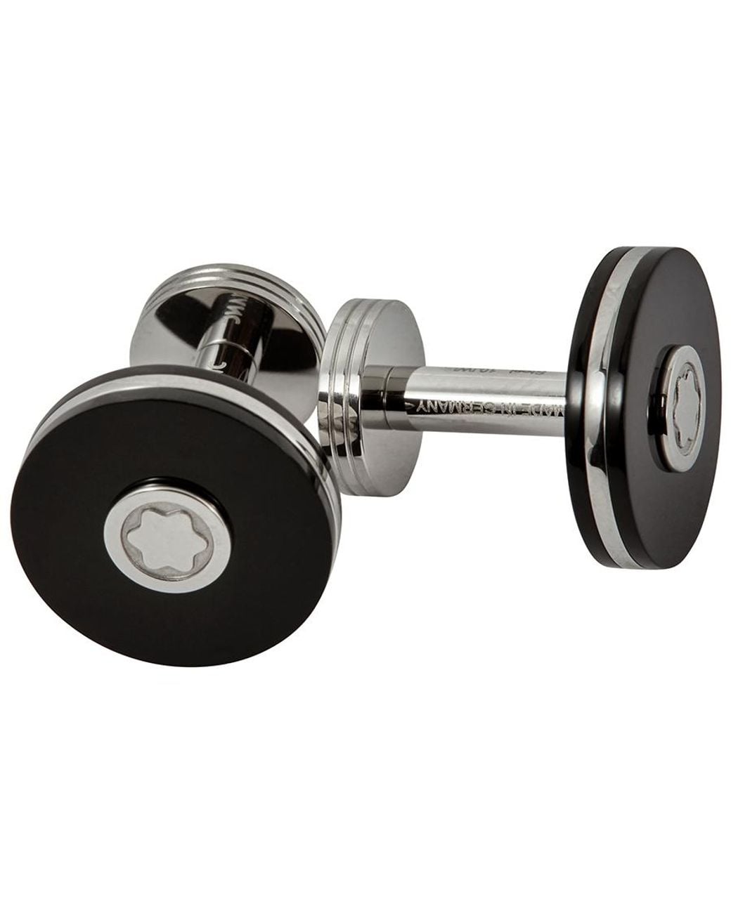 Montblanc Black Pix Round Cufflinks for men