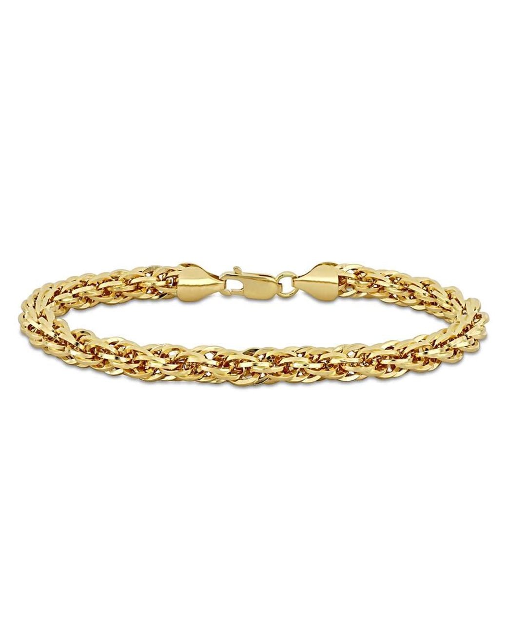 Amour Metallic 6Mm Infinity Rope Chain Bracelet for men
