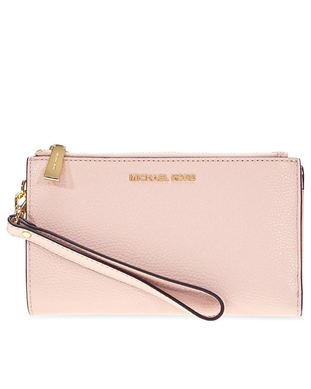 Mk adele 2024 double zip wallet