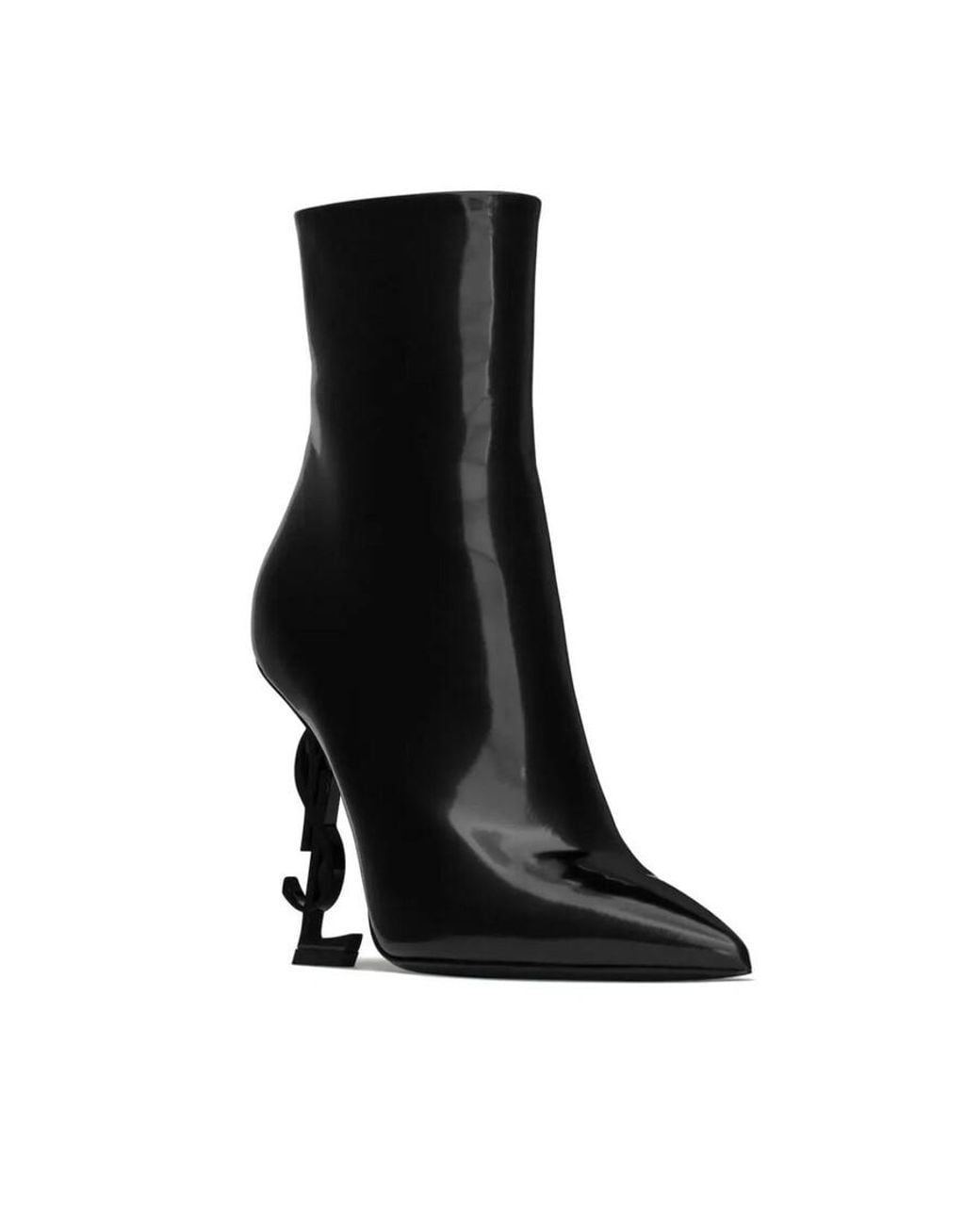 Saint Laurent Black Opyum Ankle Boots, Brand Size 39 Us