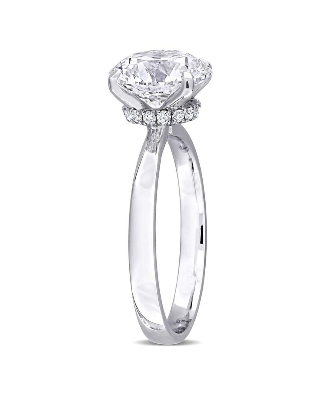 Created Forever White 2 1/10Ct Tw Lab-Grown Diamond Solitaire Engagement Ring for men