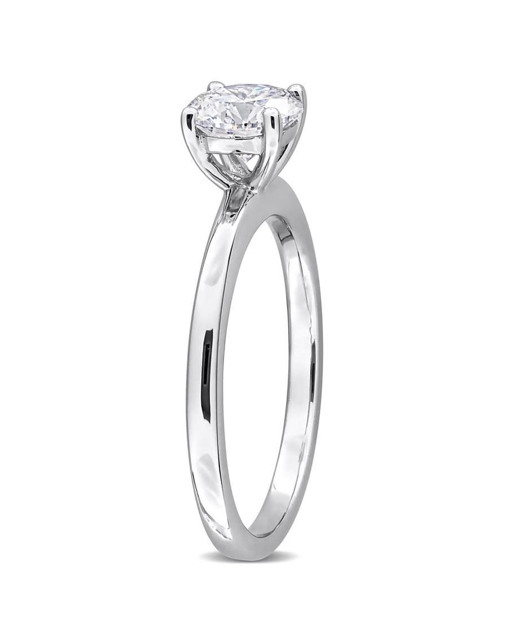 Created Forever White 1Ct Tw Lab-Grown Diamond Solitaire Engagement Ring for men
