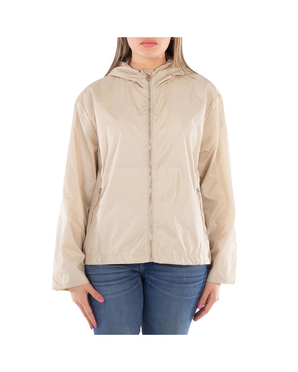 Save The Duck Natural Hope Hooded Windbreaker Jacket for men