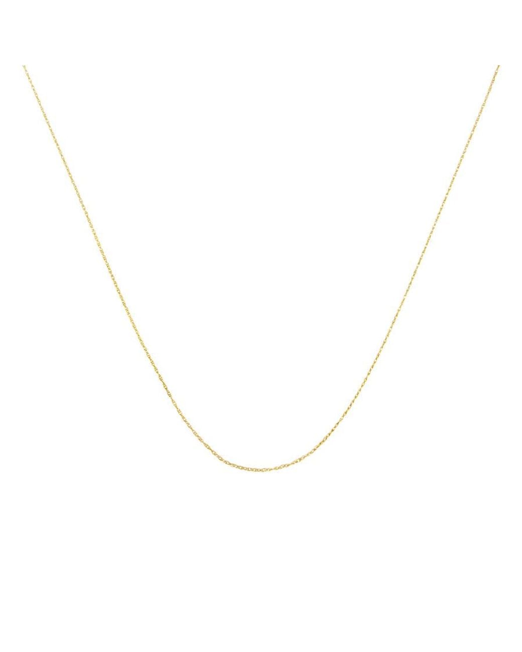 Haus of Brilliance Metallic Rope Chain Jewelry & Cufflinks