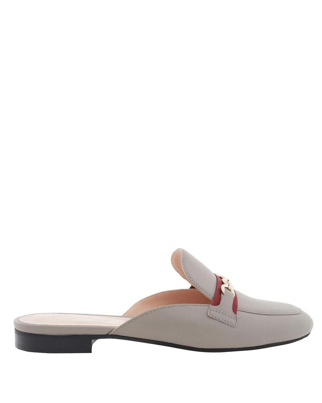 Bally Brown Christiana Nappa Leather Slippers, Brand Size 36 Us
