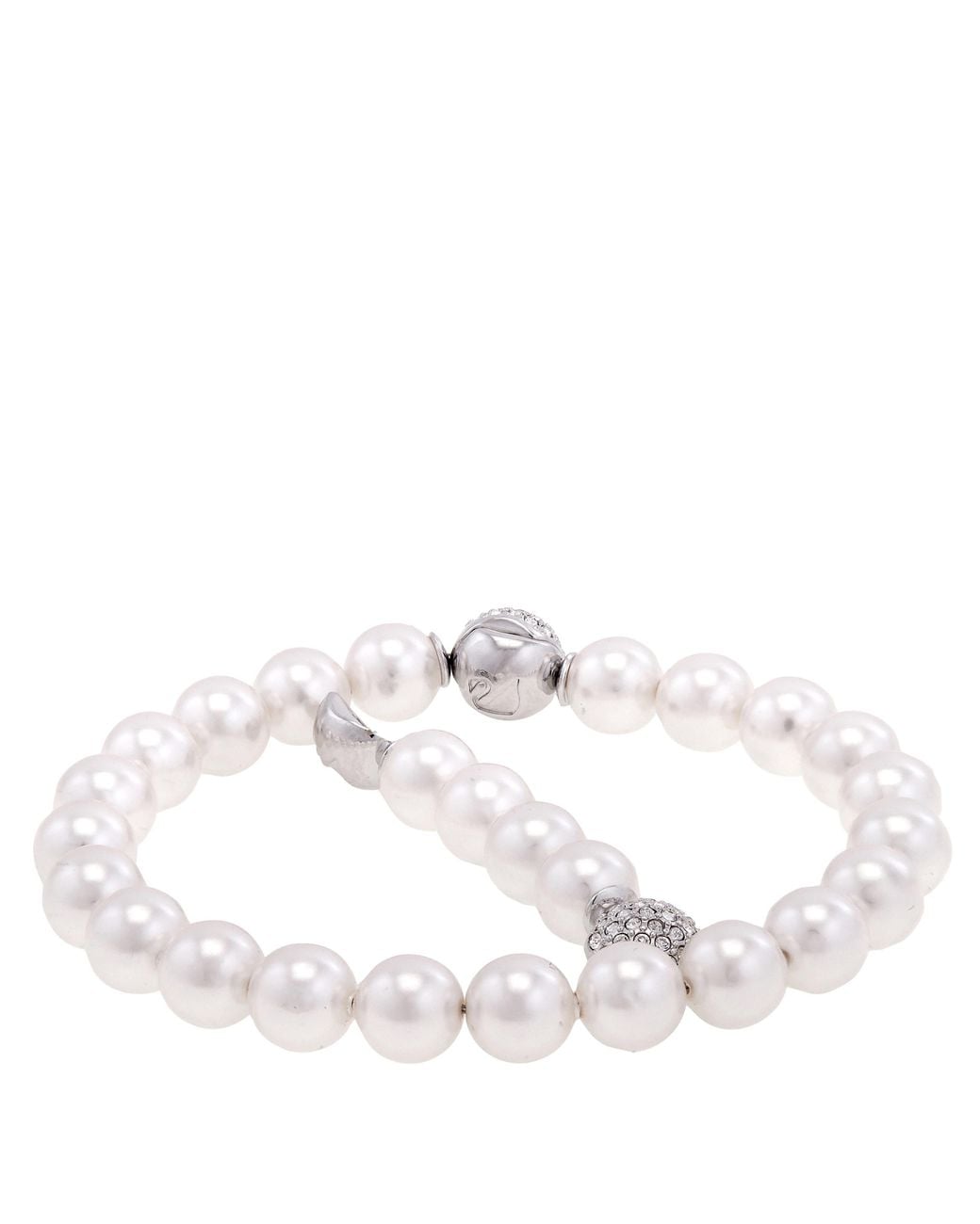 Swarovski Metallic Matrix Pearl Bracelet for men
