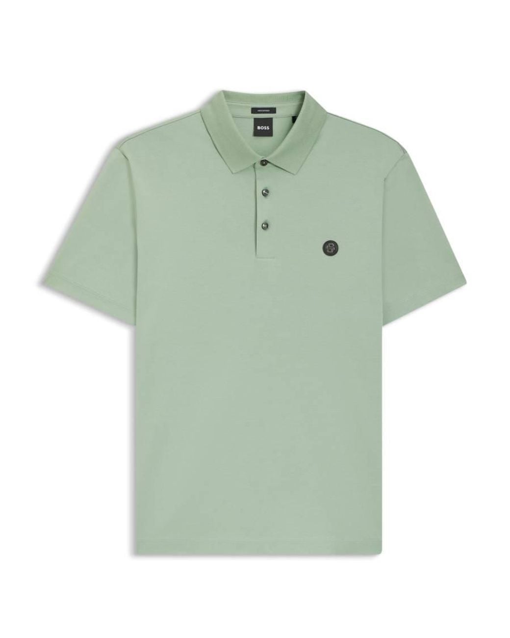 Boss Green C-Parris Double B Monogram Polo Shirt for men