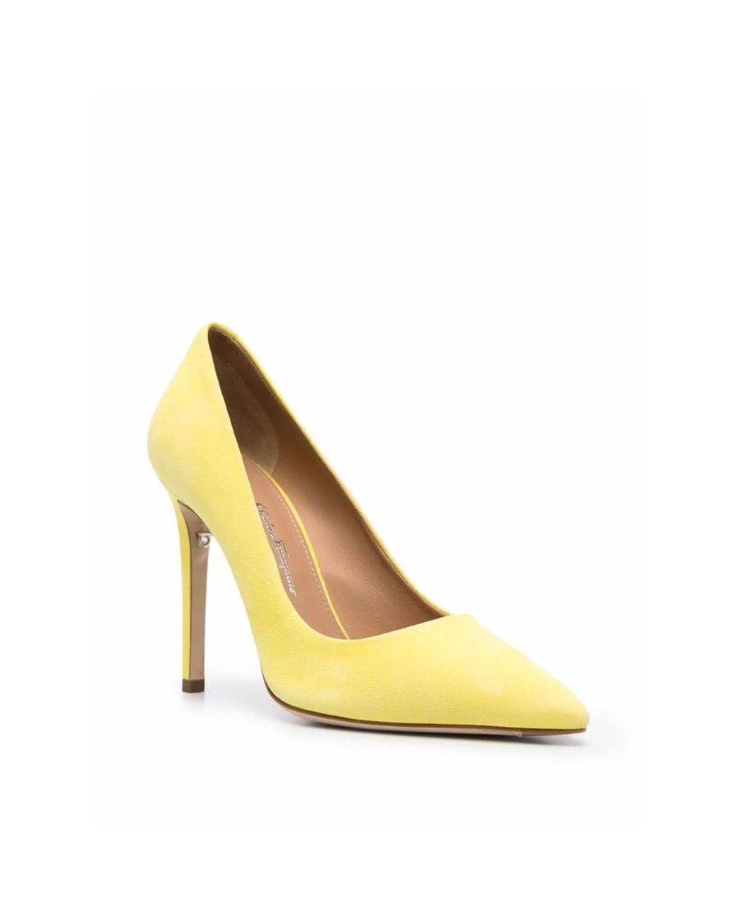 Ferragamo Metallic Ladies Heels, Us