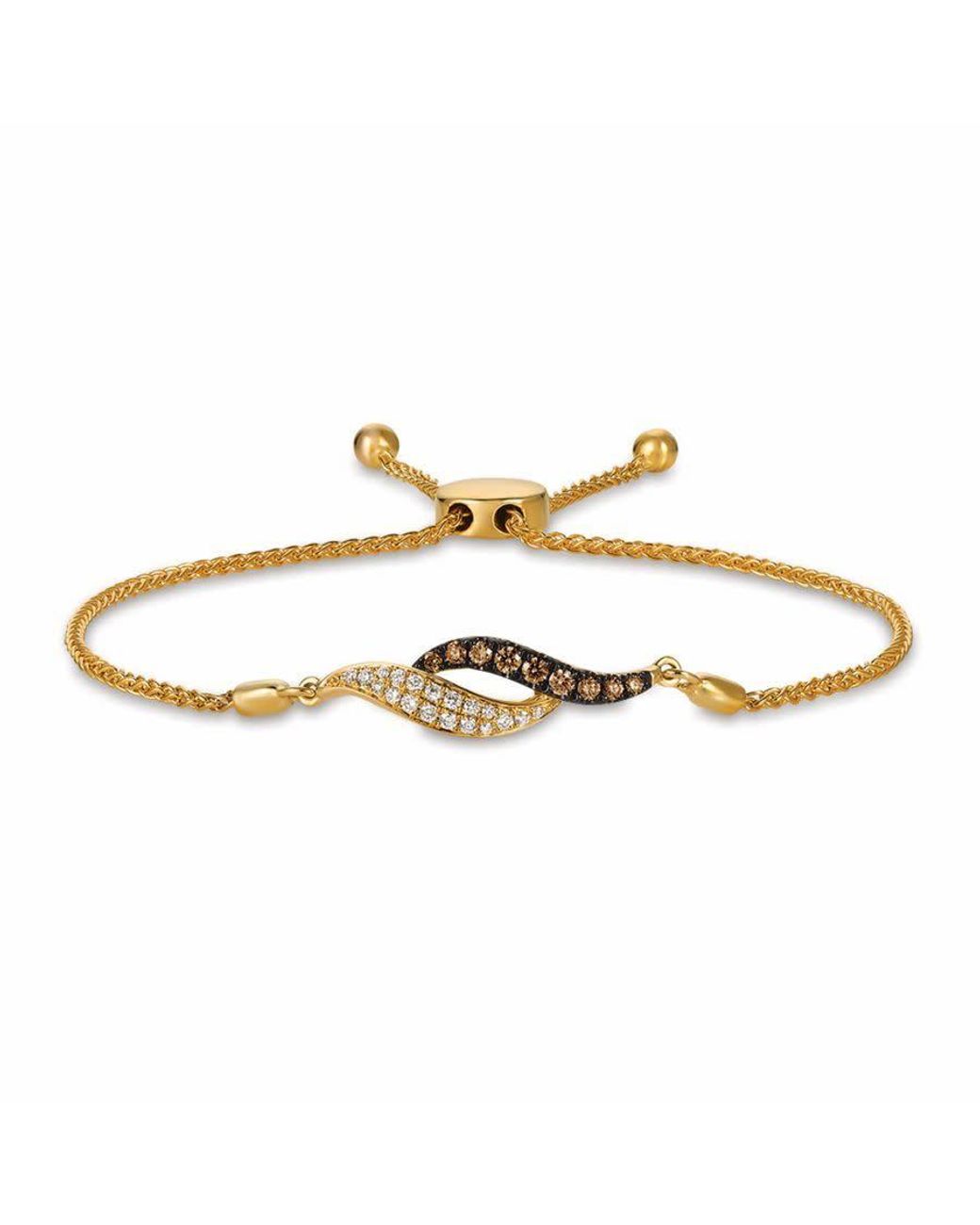 Le Vian Metallic Ladies Adjustability Bracelets Set for men