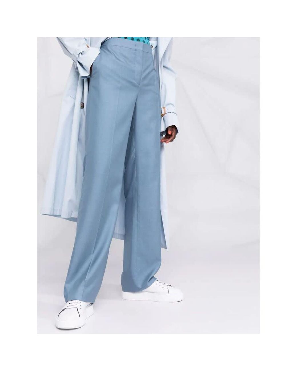Ferragamo Blue Trousers