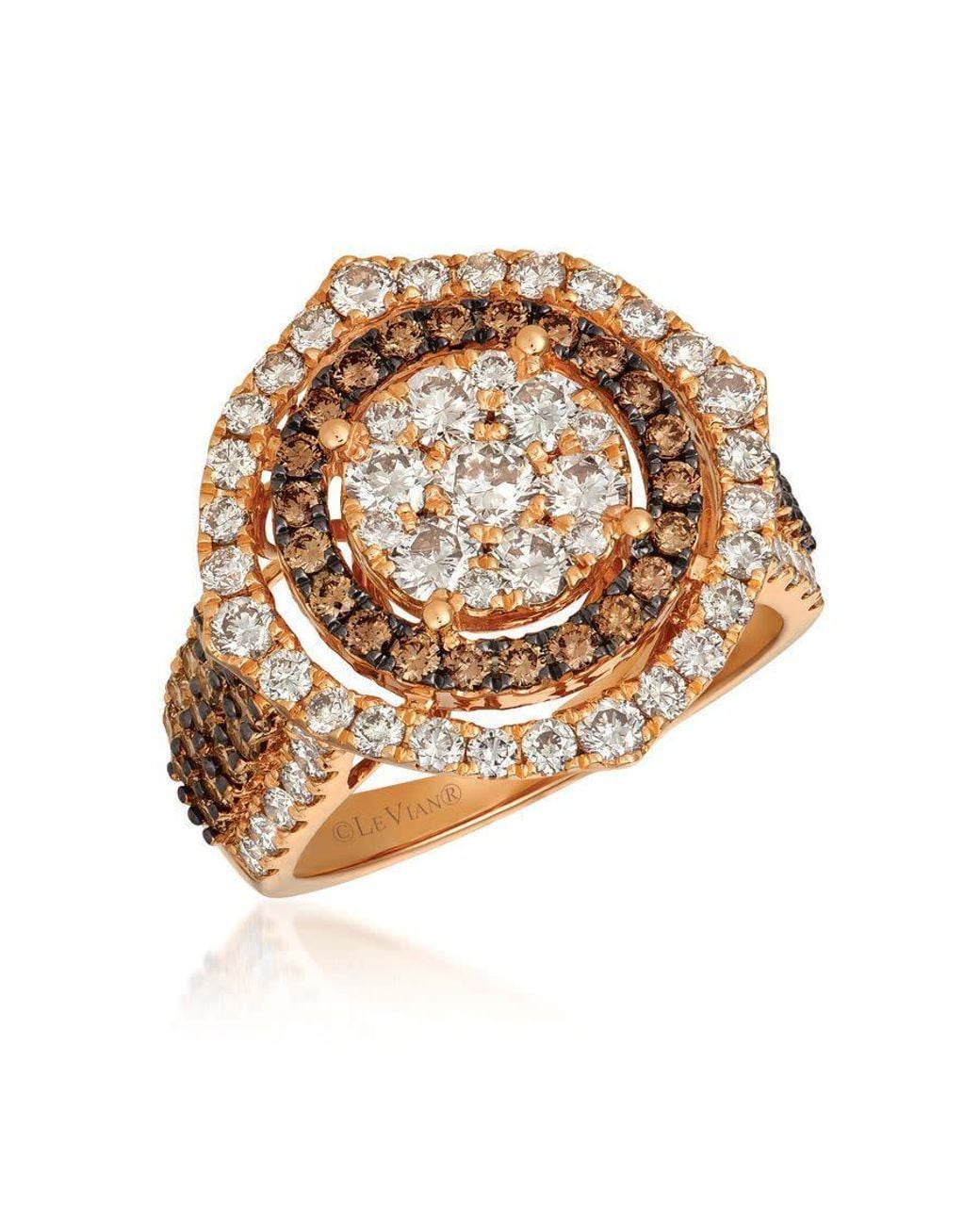 Le Vian Multicolor Ladies Nude Palette Rings Set for men