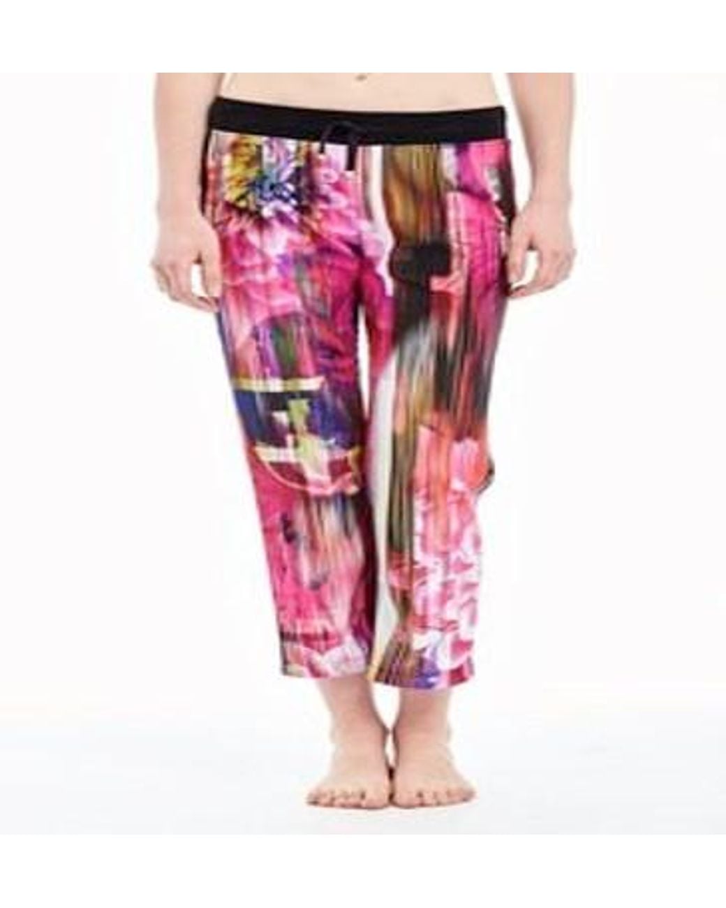Roberto Cavalli Pink Abstract Print Lounge Pants, Brand Size 40 Us for men