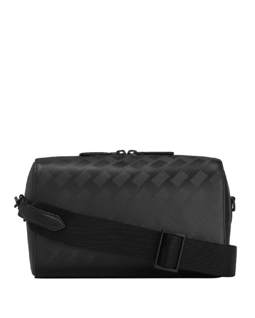 Montblanc Black Extreme 3.0 Motif Leather Shoulder Bag