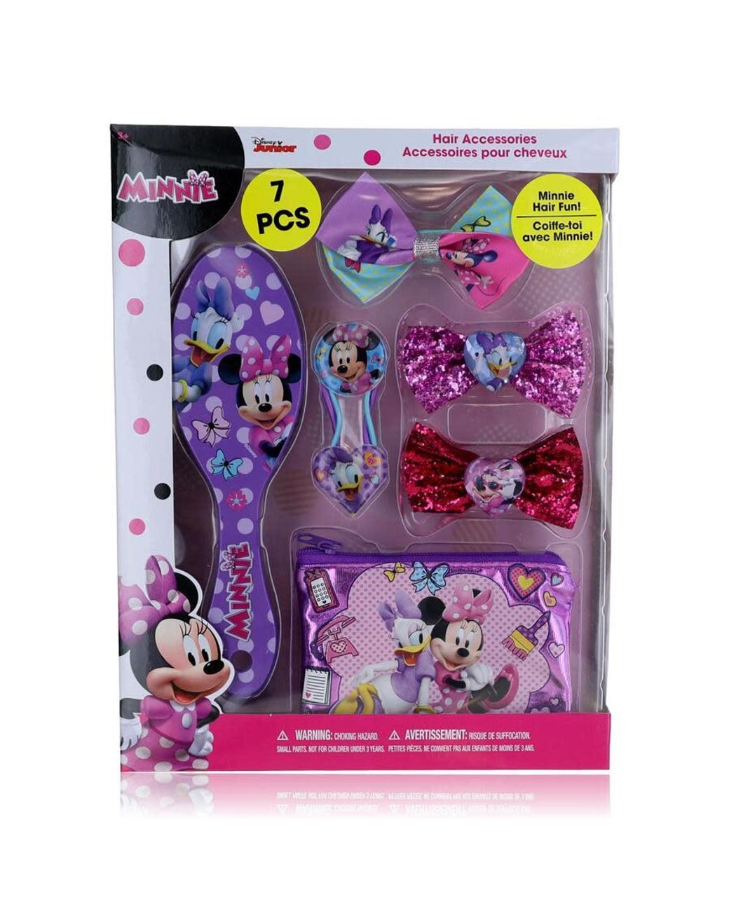 Disney Purple Girls Minnie Mouse Brush & Hair Accessories Tools & Brushes 719565386770