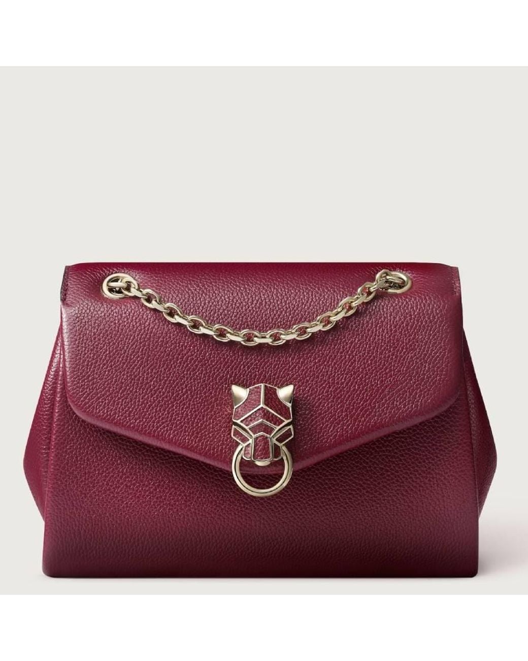 Cartier Panthre Graphique Mini Bag in Red for Men | Lyst UK