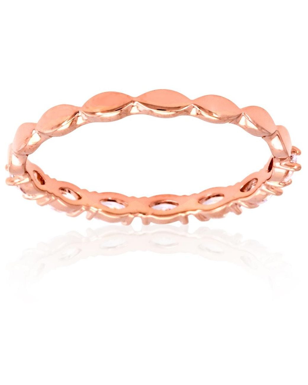 Swarovski Metallic Vittore Band Ring Rose Shiny, Size 50 for men